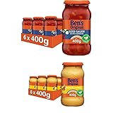 Ben's Original Sauce - Multipack - Süß-Sauer extra Gemüse (6 x 400g) I Cremiges Curry...