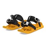 Snowfeet - Mini Ski Skates für den Schnee | Ski für Winterschuhe | Kurze...