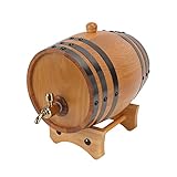 Wein Eichenfass Copperhead Bucket Oak Copper Barrels Sh Oak, Copper Tap Vintage Antik 3L...