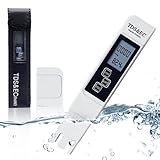 TDS Wassertester Trinkwassertest 3 In 1 Wasserqualitätstester EC Digital...