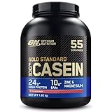 Optimum Nutrition Gold Standard 100% Casein langsam verdauliches Protein Pulver mit Zink,...