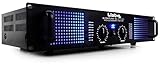 WJG Industrievertretung 2400 Watt PA Verstärker Endstufe Party DJ Event 19' Blaue...