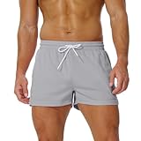 AIMPACT Sporthose Herren Kurz 3 Inch Mesh Basketball Shorts Herren Atmungsaktive...