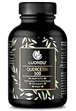 Quercetin 500mg hochdosiert - 120 Quercetin Kapseln Vegan - Premium Rohstoff:...