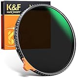 K&F Concept Nano-X 55mm ND Filter Variabler Graufilter ND2-400 (1-9 Stop) Vario ND Filter...