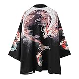 Siehin Herren Drache-Druck Frühling-Sommer Kimono Cardigan Japan Happi Kimono Jacke...