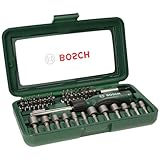 Bosch 46tlg. Schrauberbit Und Steckschlüssel-Set (PH-, PZ-, Hex-, T-, S-Bit,...