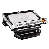 Tefal OptiGrill+ Kontaktgrill, 6 Programme, Garstufenanzeige, Abnehmbare...