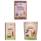 Bundle: Ergänzung für Hundefutter - Freshe Schnauze Aktionspaket Frucht Topping 4 * 200...