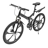 DiLiBee 26 Zoll 21 Gang Fahrrad Mountainbike MTB Hardtail Citybike für Mädchen Jungen...