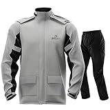 IRON JIA’S Regenanzug Herren Motorrad Regenjacke Wasserdichter Winddicht...