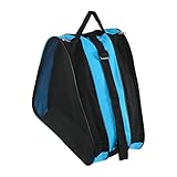 QSTNXB Rollschuhtasche, Verdickte 3 Lagen Dreieck wasserdichte Rollschuhtasche,...