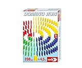 Noris 606065644 - Domino Run 200 Steine, Aktionsspiel für Die ganze Familie, für Kinder...