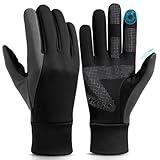 OZERO Herren Wasserdicht Thermohandschuhe, Touchscreen Winterhandschuhe...