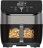 Instant Vortex Plus mit ClearCook - 5.7L Digitale Gesunde Heißluftfritteuse, Edelstahl,...