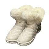 Wilitto Schneestiefel, kurze Stiefel, modische Stiefel, Damen-Wanderschuhe,...