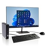 24' FullHD Komplett-Paket Mini PC 10-Watt Office, Intel®Pentium® 4400T 2x2.9...