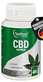 Redfood® 40% CBD Kapseln - Deutsches Produkt - Vollspektrum CBD Öl 60 Kapseln mit 40mg...