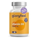 Vitamin D Sonnenvitamin - 400 Tabletten (13 Monate) - Laborgeprüfte 1000 IE...