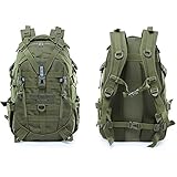 Prof Army Backpack militär rucksack Men's 30-35 L Military Backpack, armee...