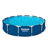 Bestway® Steel Pro™ Ersatz Frame Pool ohne Zubehör Ø 396 x 84 cm, dunkelblau, rund