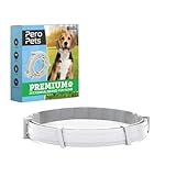 Pero Pets Premium Zeckenhalsband für Hunde - Halsband gegen Zecken Flöhe Mücken Läuse...