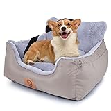 Zvonema ZNM Hundesitz-Hundebett,2 in 1 Hunde Autositz,Sicherheitsgurt...