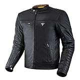 SHIMA WINCHESTER 2.0 Motorradjacke Herren | Klassische Biker-Lederjacke mit CE...