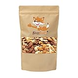 Nussmischung Natur - 1kg - Nuss Mix - 7 Sorten knackige Nusskernmischung -ungeröstet...