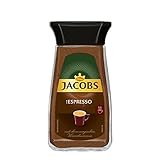 Jacobs löslicher Kaffee Espresso, Instant Kaffee , 100 g (1er Pack)