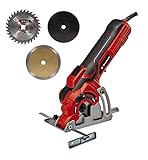 Einhell Mini-Handkreissäge TC-CS 89 (600 Watt, einfache, werkzeuglose...