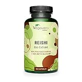 BIO Reishi Kapseln | 600 mg Extrakt (15:1) | Preis-Leistungs-Sieger 2024* | 40%...