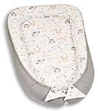 PaLulli 120x60 cm Babynest Babynestchen XXL Babykokon, 2seitig, 100% Baumwolle,...