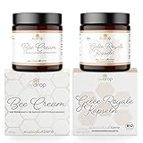 bedrop Anti-Aging-Set | Bee Cream (Bienengiftsalbe) 100g + Gelée Royale Kapseln...
