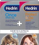 HEDRIN Vorteilspack - 1 x ONCE Spray Gel (60 ml) + 1 x Protect&Go Spray (120 ml) - Set zur...