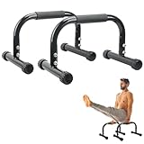 KingMile Parallettes, Handstand Barrenm, Großer Push Up Bar & & Dip Barren, Rutschfeste...