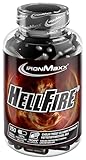 IronMaxx Hellfire - 150 Tricaps, mit Extrakten aus Weidenrinden, Pfeffer, Schwarzbohnen &...