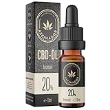 CBD Öl 20% | Vollspektrum CBD Tropfen aus BIO Kultivierung | Laborgeprüftes...