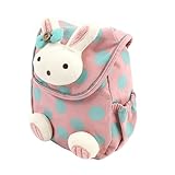 Xinyanmy Süße Kaninchen Babyrucksack Kinderrucksack für Baby Mädchen Kleinkinder 1-3...