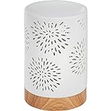 ONVAYA® Duftlampe | Elektrisch | Farbe: Creme weiß | Aroma Diffuser | Aromalampe |...