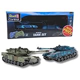 Revell Nice Price Modellbausatz I RC Battle Set Battlefield Tanks I Maßstab...