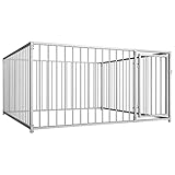 vidaXL Outdoor Hundezwinger 200x200x100cm Hundekäfig Hundehaus Hundehütte