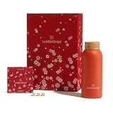 waterdrop® Winter Geschenkset 2023 Medium | Limited Edition mit 1 Edelstahl Flasche &...