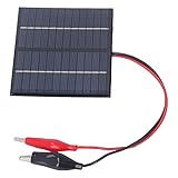 Solarzellenpanel, Leichtes Solarpanel 1,5 W 12 V Polysilizium Einzigartige Technologie...