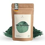 BIO Spirulina Pulver 250 g, rückstandskontrolliert, nach EU-ÖKO-Standard hergestellt,...