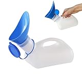 Tragbare Urinal Notfall Urinflasche 1000ml Camping Klo Urinal Unterwegs für...