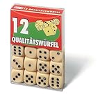 Ravensburger 27097 - 12 Würfel in Klarsichtbox, Spielzubehör, für die ganze Familie,...