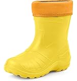 Ladeheid Gummistiefel Kinder federleichte und wasserdichte Eva Thermo...