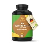 Bio Bockshornklee Kapseln - 360 vegane Bockshornkleesamen Kapseln - Hochdosiert: 2.600mg...