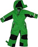 Maylynn Kinder Schneeanzug Skianzug Softshell grün, Größe:104